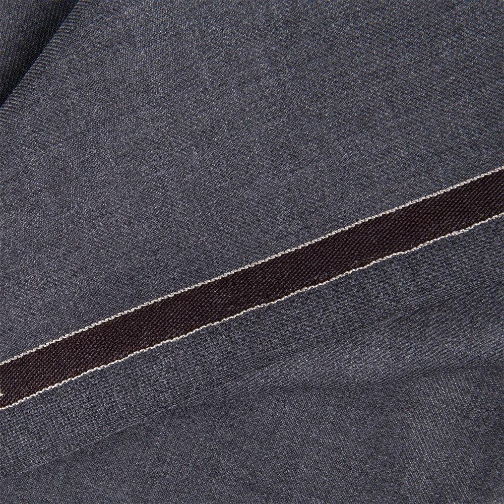 02.jpg Plain-Steel Grey, Wool Blend, Tropical Exclusive Suiting Fabric - Image 1