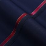 Mini Checks-Royal Blue, Wool Blend, Featherlight Suiting Fabric