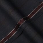 Big Checks-Charcoal Grey, Wool Blend, Tropical Exclusive Suiting Fabric