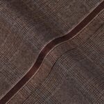 Glen Plaid Checks-Caramel Brown, Wool Blend, Tropical Exclusive Suiting Fabric