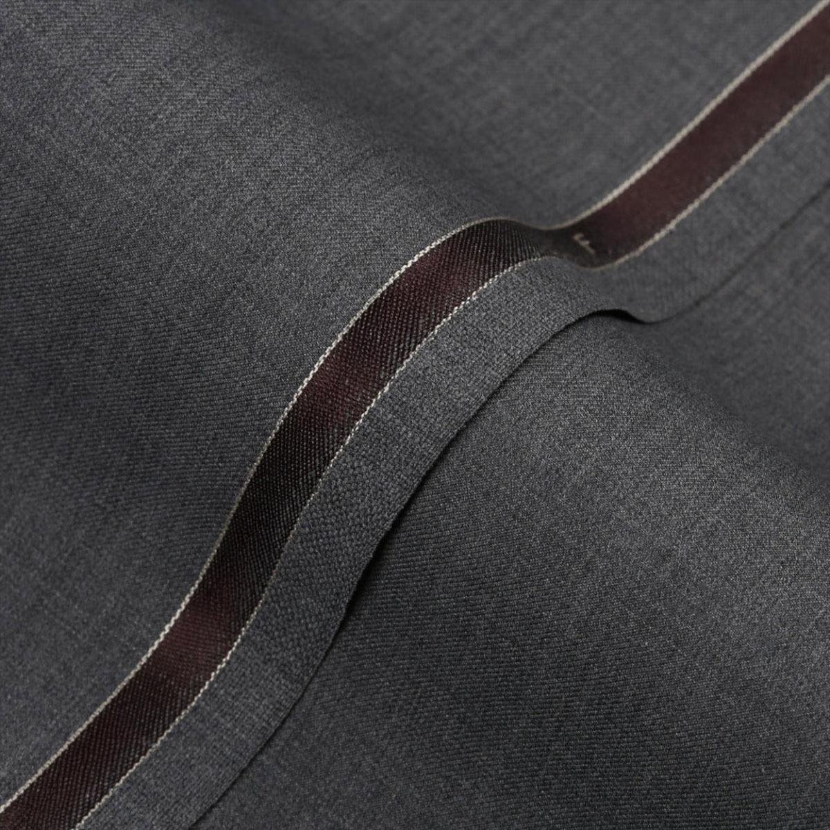 24.jpg Plain-Pewter Grey, Wool Blend, Tropical Exclusive Suiting Fabric - Image 1