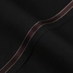 Plain-Black, Wool Blend, Tropical Exclusive Suiting Fabric