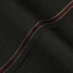 Plain-Charcoal Grey, Wool Blend, Tropical Exclusive Suiting Fabric