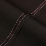Checks Textured-Pecan Brown, Wool Blend, Tropical Exclusive Suiting Fabric