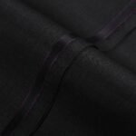 Plain-Charcoal Grey, Wool Rich, Ivory Premium Suiting Fabric