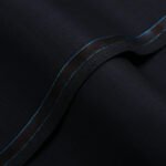 End on End Textured-Midnight Blue, Wool Blend Stretch, Dedum Suiting Fabric