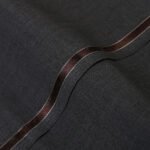 Plain-Anchor Grey, Tropical Classic Wool Blend / Poly Wool Suiting Fabric