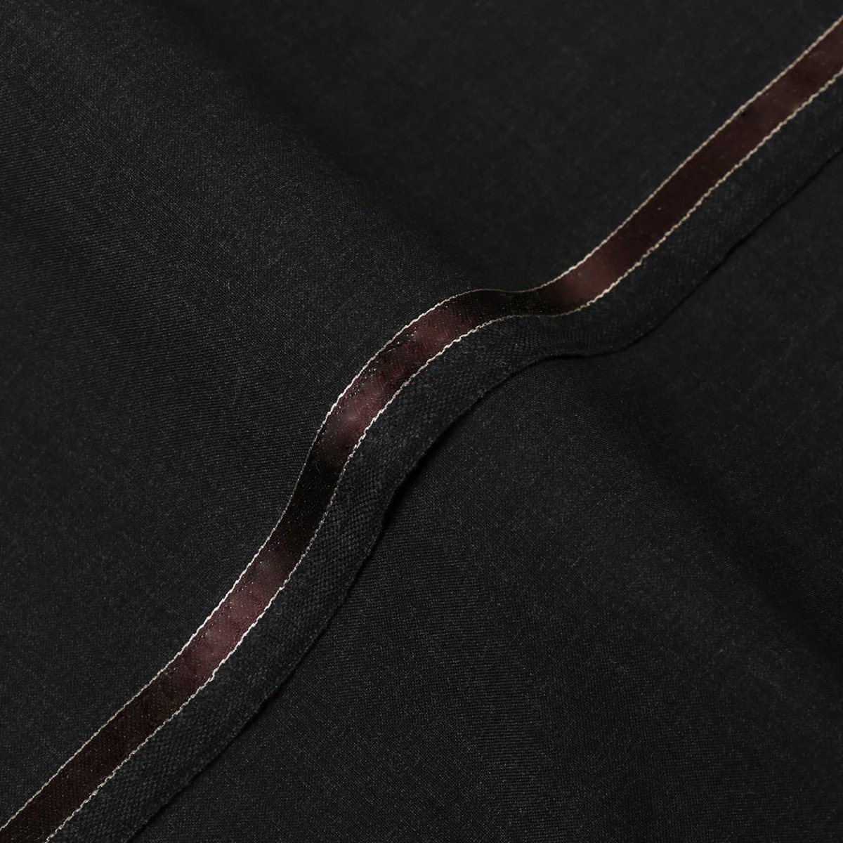 STC02504.jpg Plain-Charcoal Grey, Tropical Classic Wool Blend / Poly Wool Suiting Fabric - Image 1