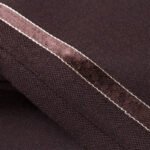 Plain Chocolate Brown, Tropical Classic Wool Blend / Poly Wool Suiting Fabric